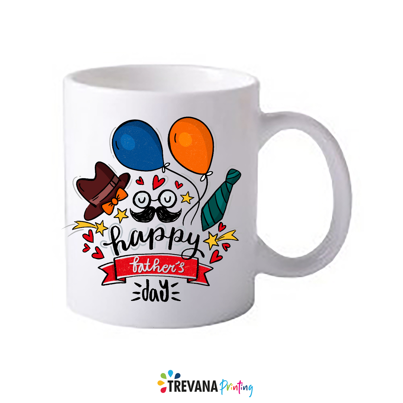 Tazza happy father's day balloons